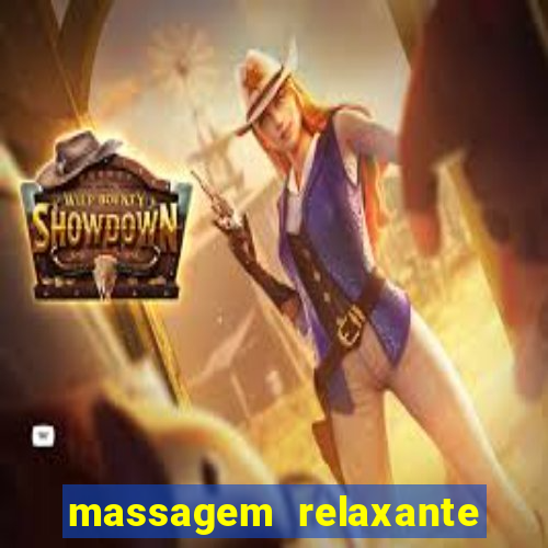 massagem relaxante em betim